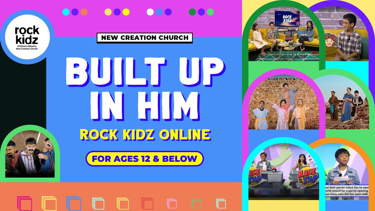 Built Up In Him | Rock Kidz Children's Lesson | New Creation Church