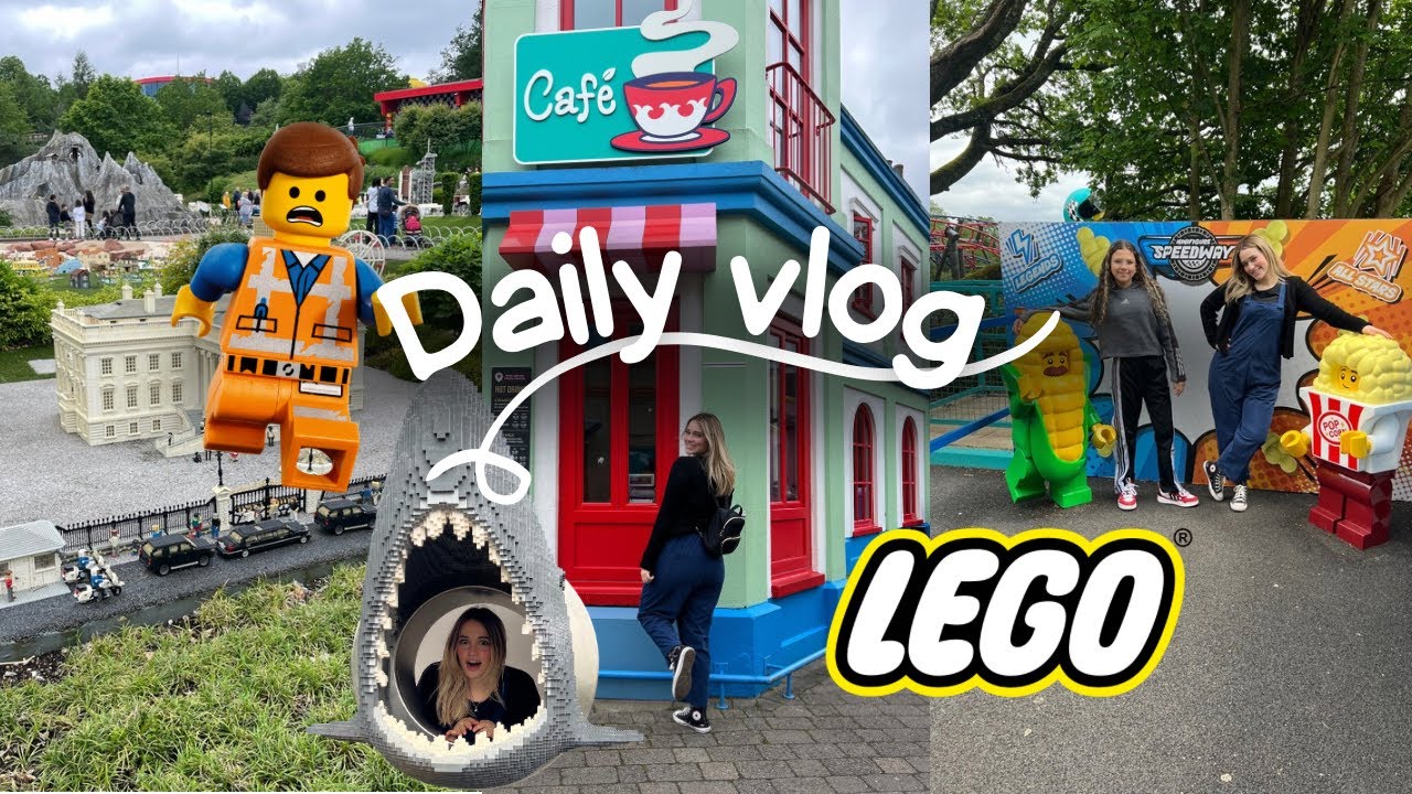 Daily Vlog - LegoLand da Inglaterra 🏴󠁧󠁢󠁥󠁮󠁧󠁿