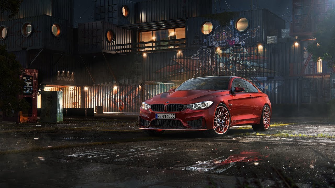 BMW - CGI/Retouching making of by Dmitriy Glazyrin