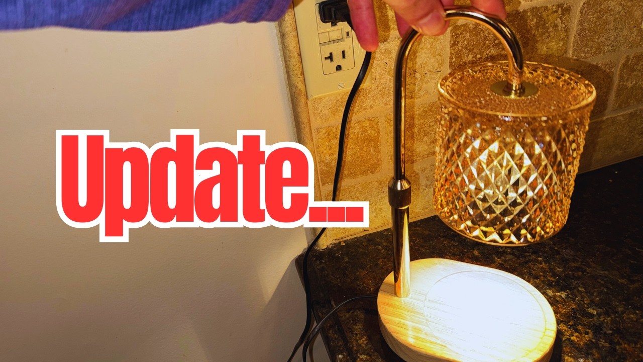Review of Candle Warmer Lamp with Timer Dimmer Adjustable Height for New Home Decor, Birthday Gifts