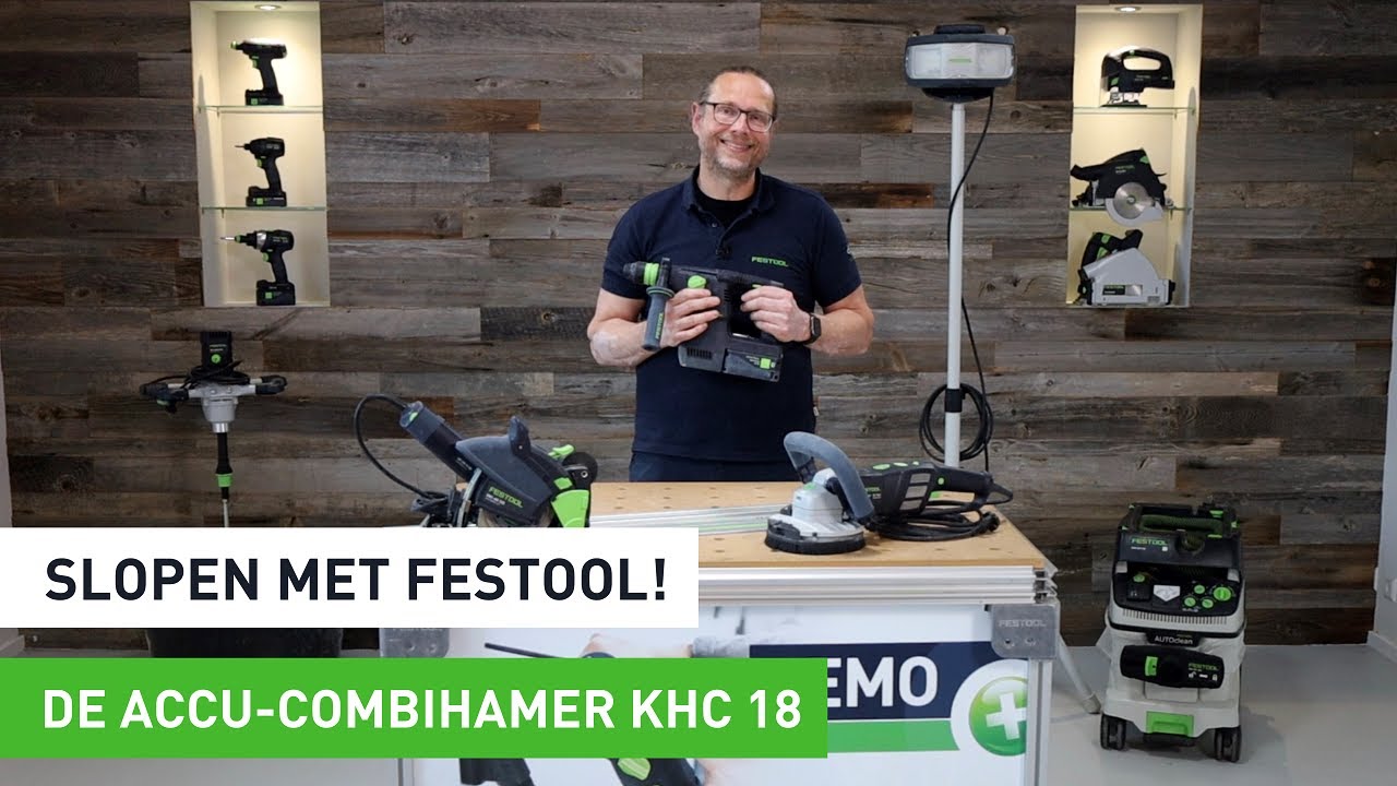 Renoveren met Festool - de Festool accu-combihamer KHC 18 | Festool NL