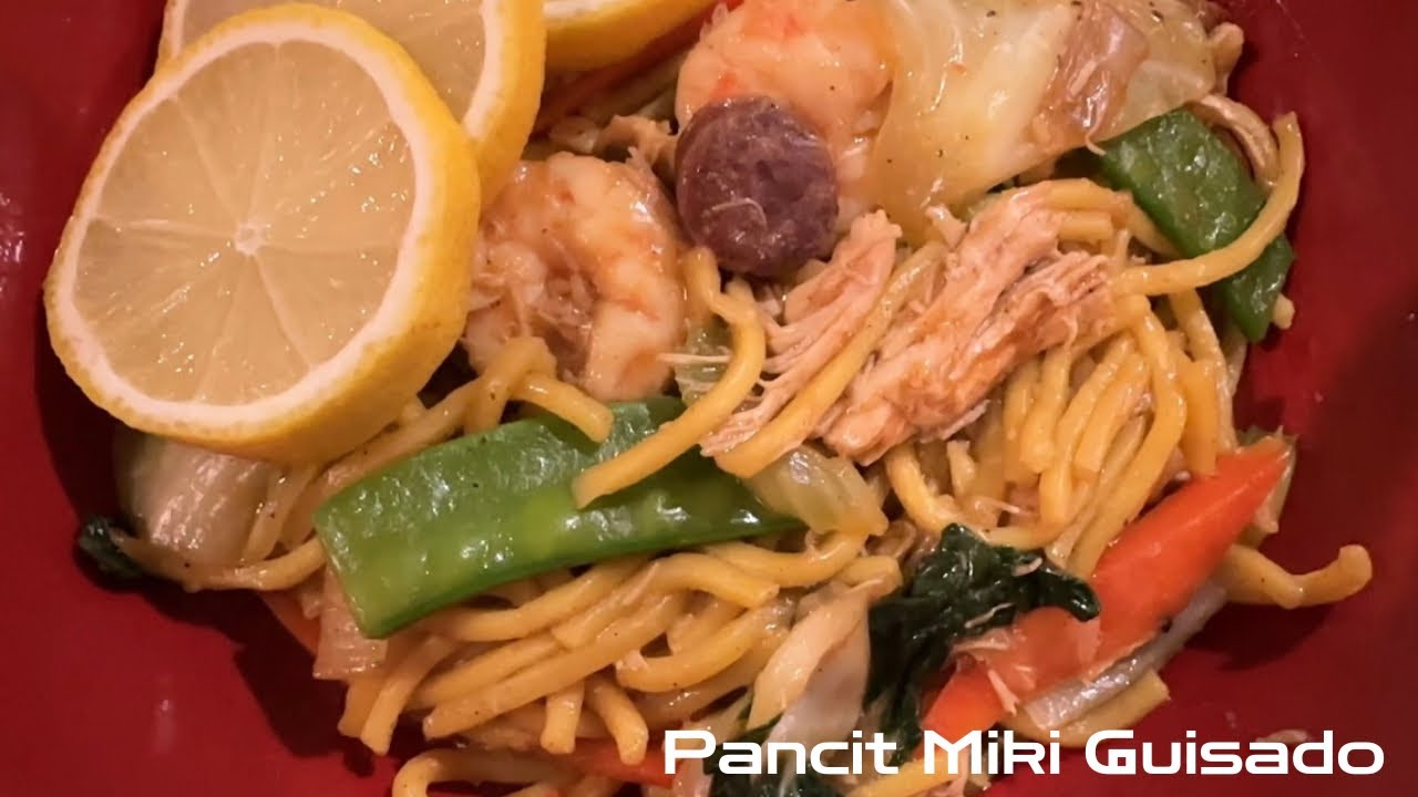 Lutong Bahay - Pancit Miki Guisado @merichoo's kitchen