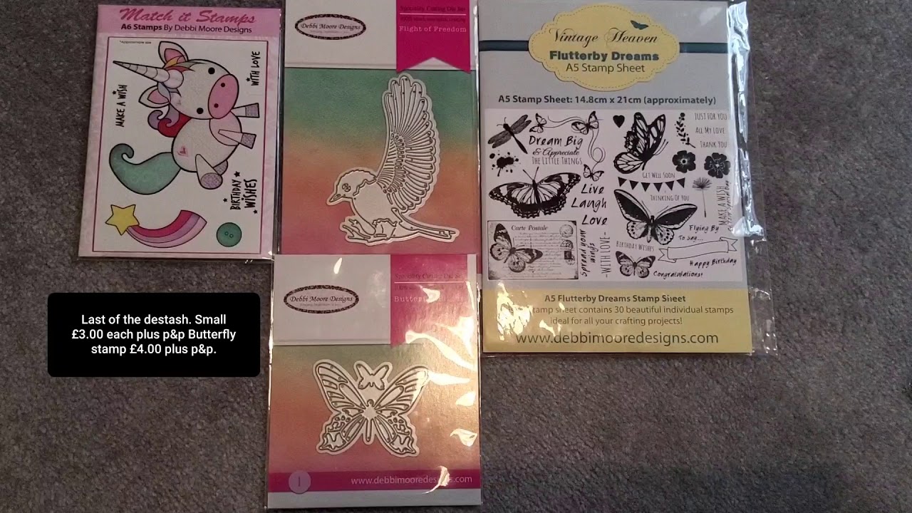 Last of Destash Dies & Stamps 19 July 2020
