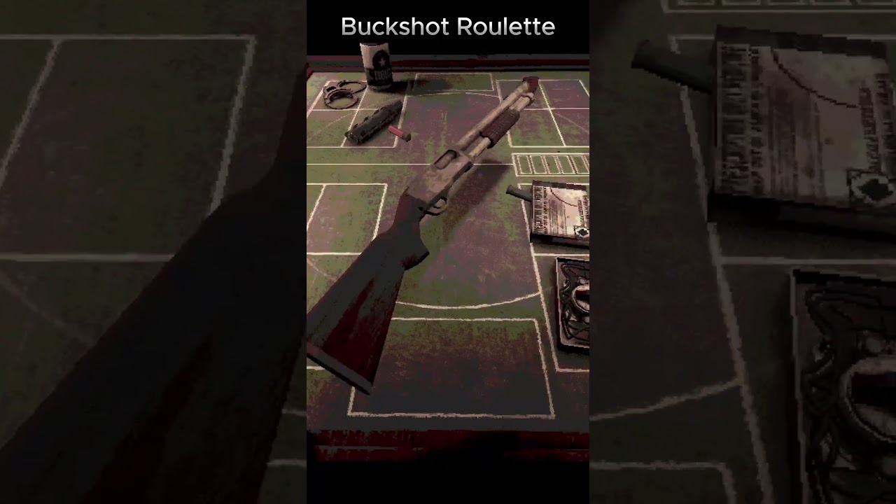 Buckshot Roulette Русская рулетка по новому #shorts #buckshotroulette   #рулетка #рекамендации  й1