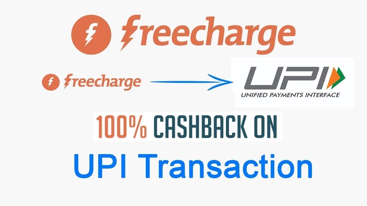 Freecharge 100% cashback on first UPI transaction || First UPI transaction offer in Freecharge