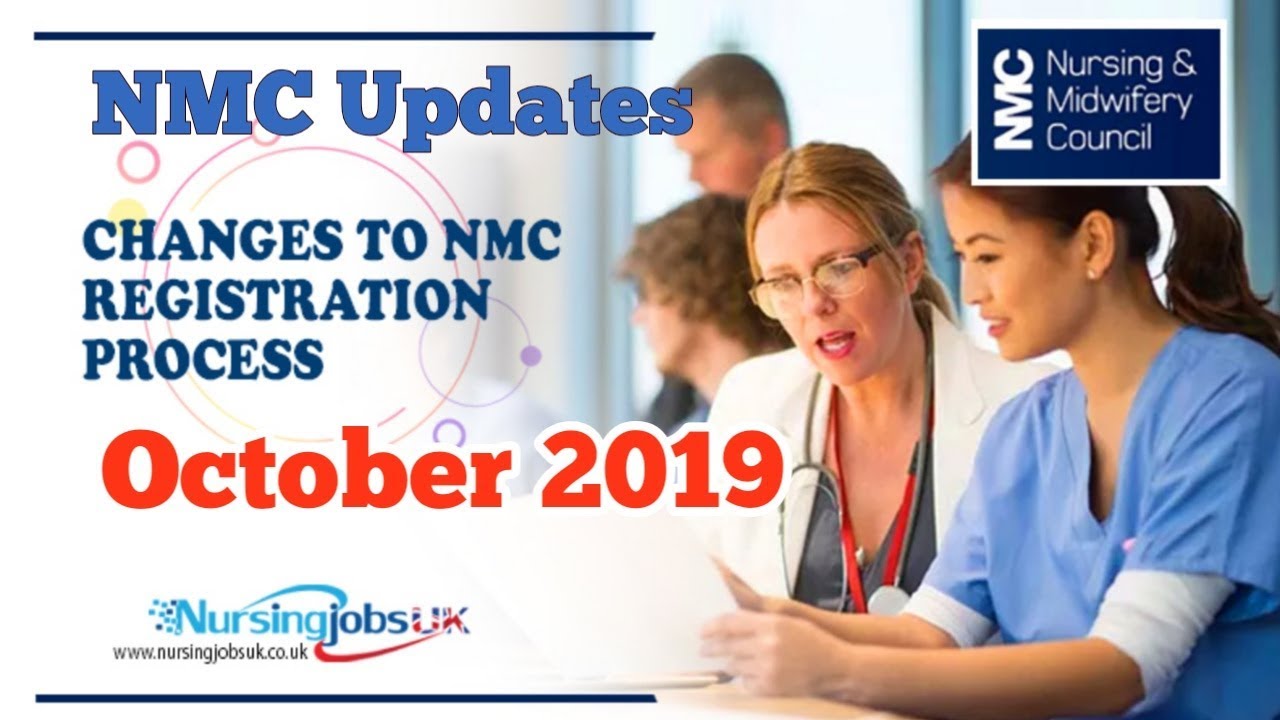 NMC UPDATE  FOR OVERSEAS NURSES ON OCTOBER 7, 2019