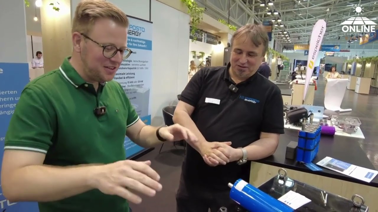 Revolutionäre LTO-Akkus Sicher, smart & made in Germany! 🔋🇩🇪 Talk mit Hyposto Energy Intersolar 2025
