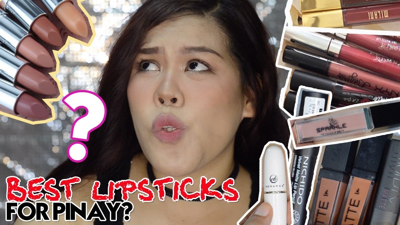 Top Lipsticks for Pinay and Morena Skin