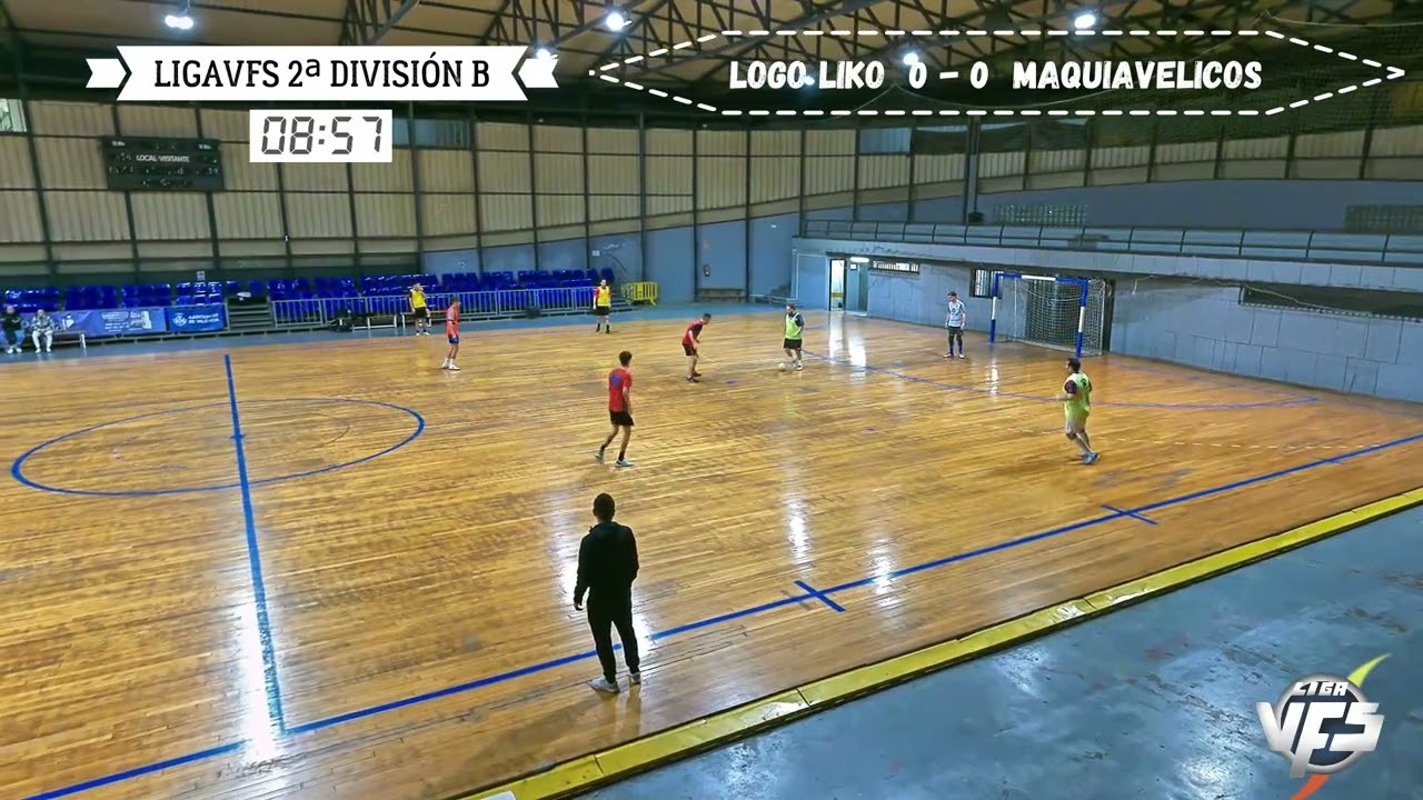 260211 THE GAME 2ª DIVISION B LOGO LIKO VS MAQUIAVELICOS