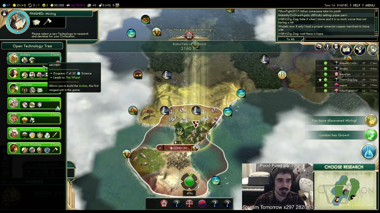 Civ 5 Game 525: England 5