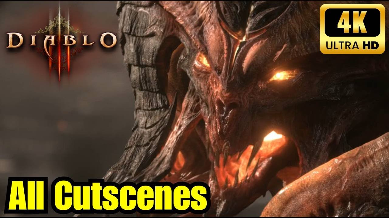 Diablo 3: Все кат-сцены (4K 60 кадров в секунду)