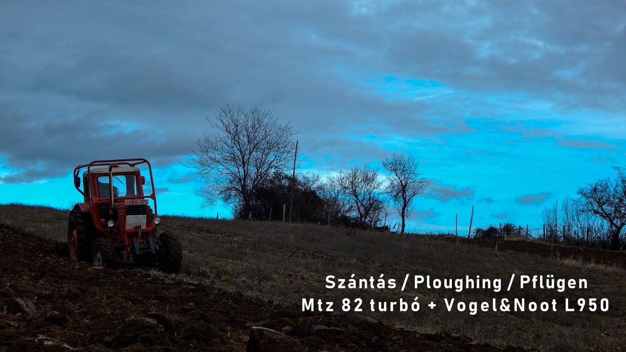 [2018] Szántás / Ploughing / Pflügen - Mtz 82 Turbó