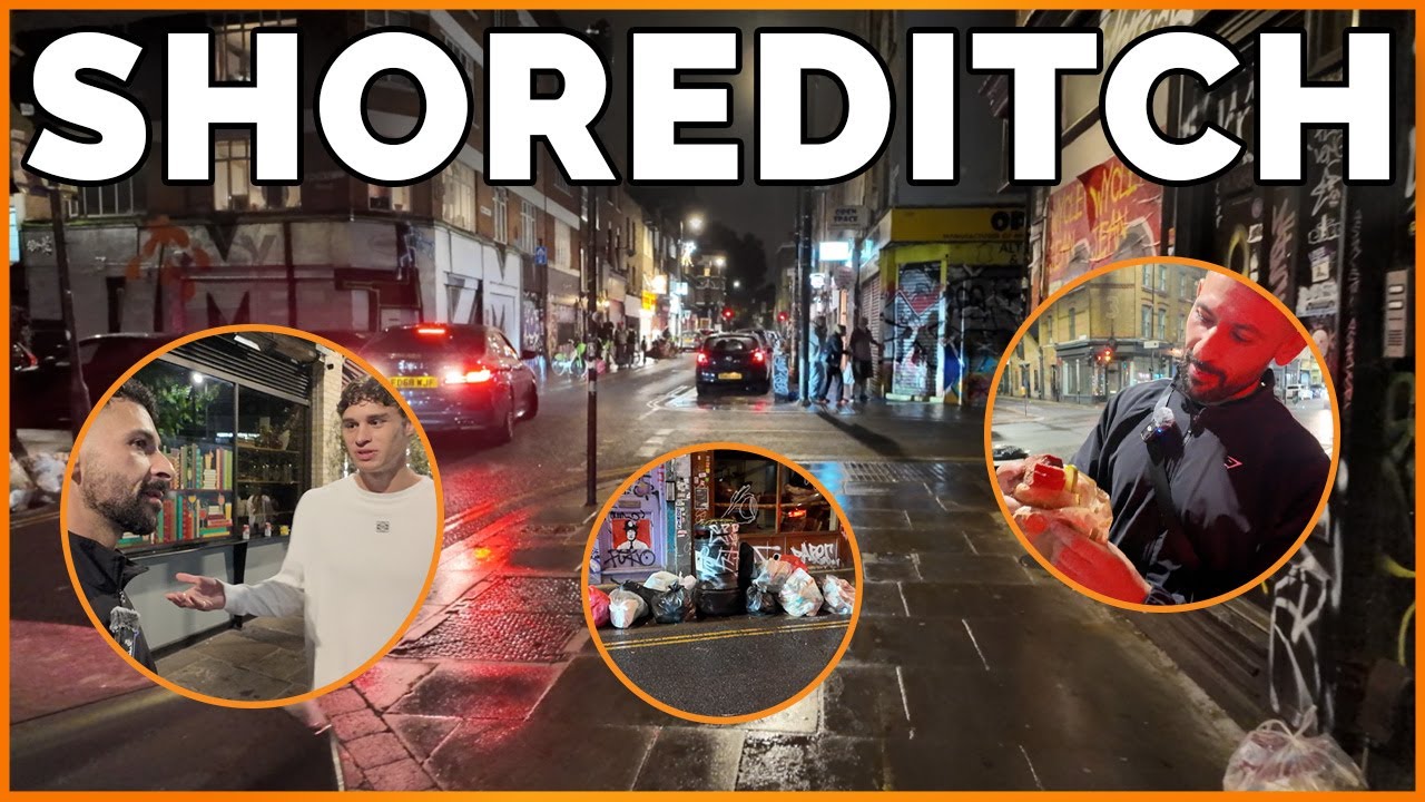 SHOREDITCH (LONDON) 9/10 for crime on a night & reviewing some bait