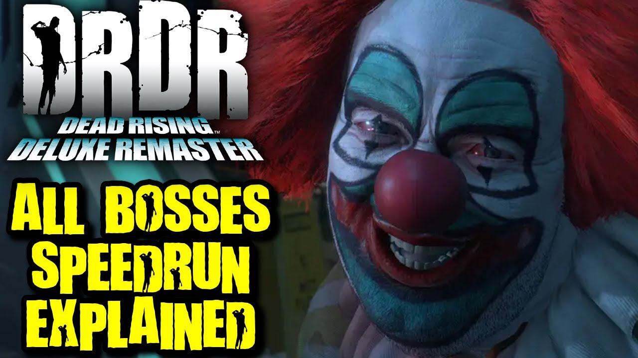 Horror Speedruns Explained: Dead Rising Deluxe Remaster All Bosses New Game