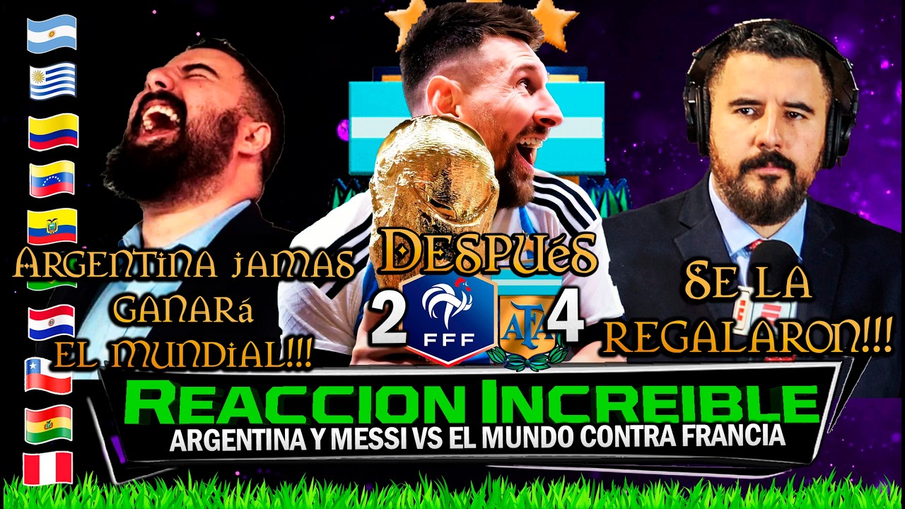 El DÍA que la Prensa Internacional SUBESTIMÓ A ARGENTINA pero les llegó el KARMA🔥NARRACIÓN GRACIOSA🏆