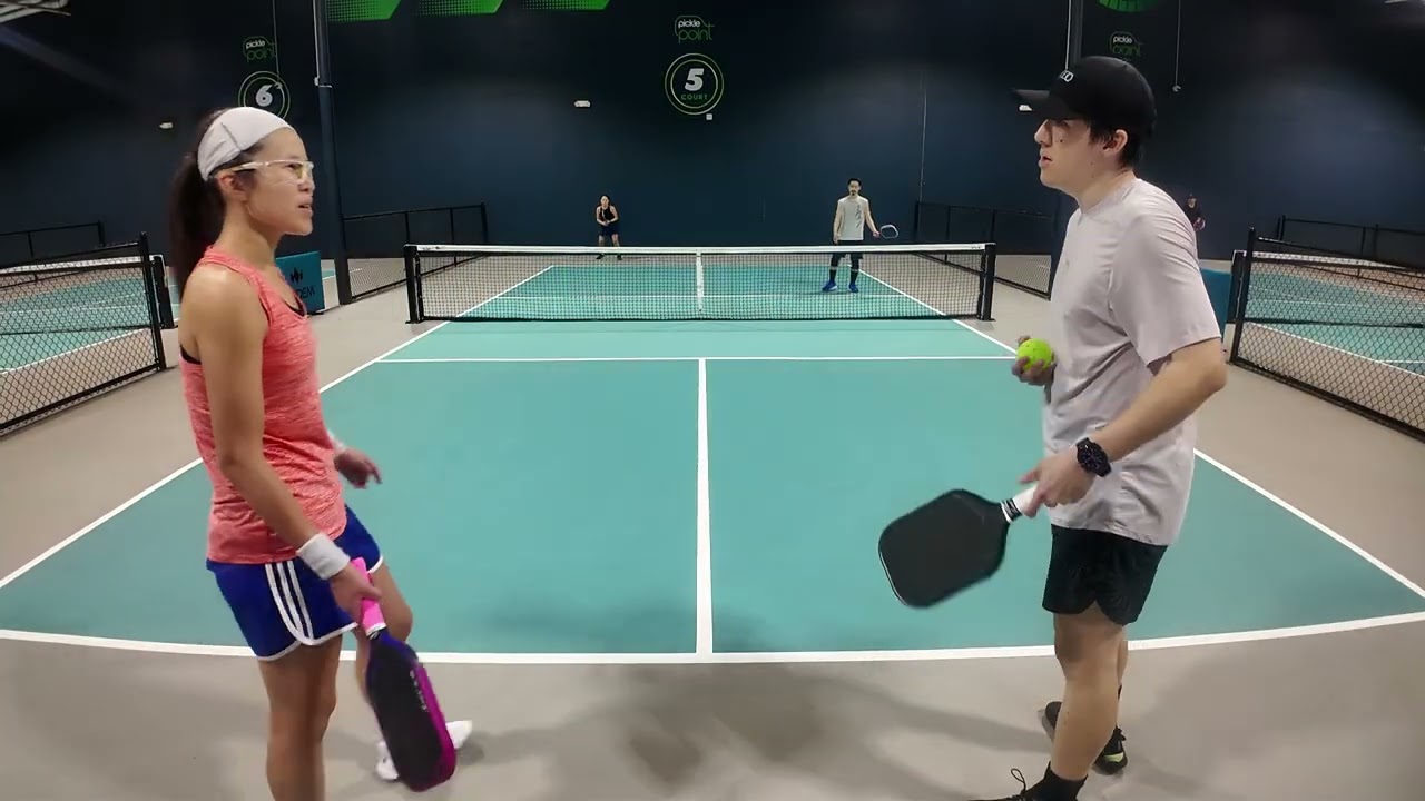 Pickleball - Pickle Point SW 26 - Kevin/Diane vs Jason/Cher Game 2