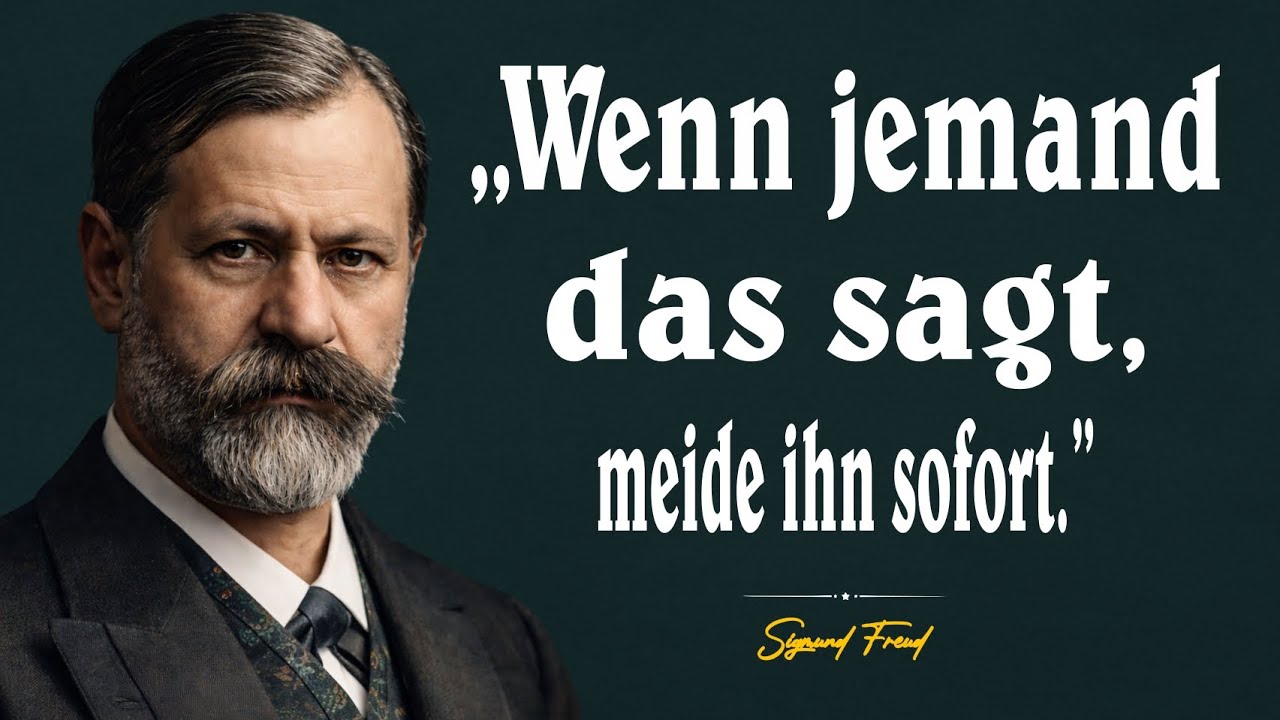 Diese 3 Sätze verraten sofort einen manipulativen Menschen | Sigmund Freud – Zeitlose Weisheit
