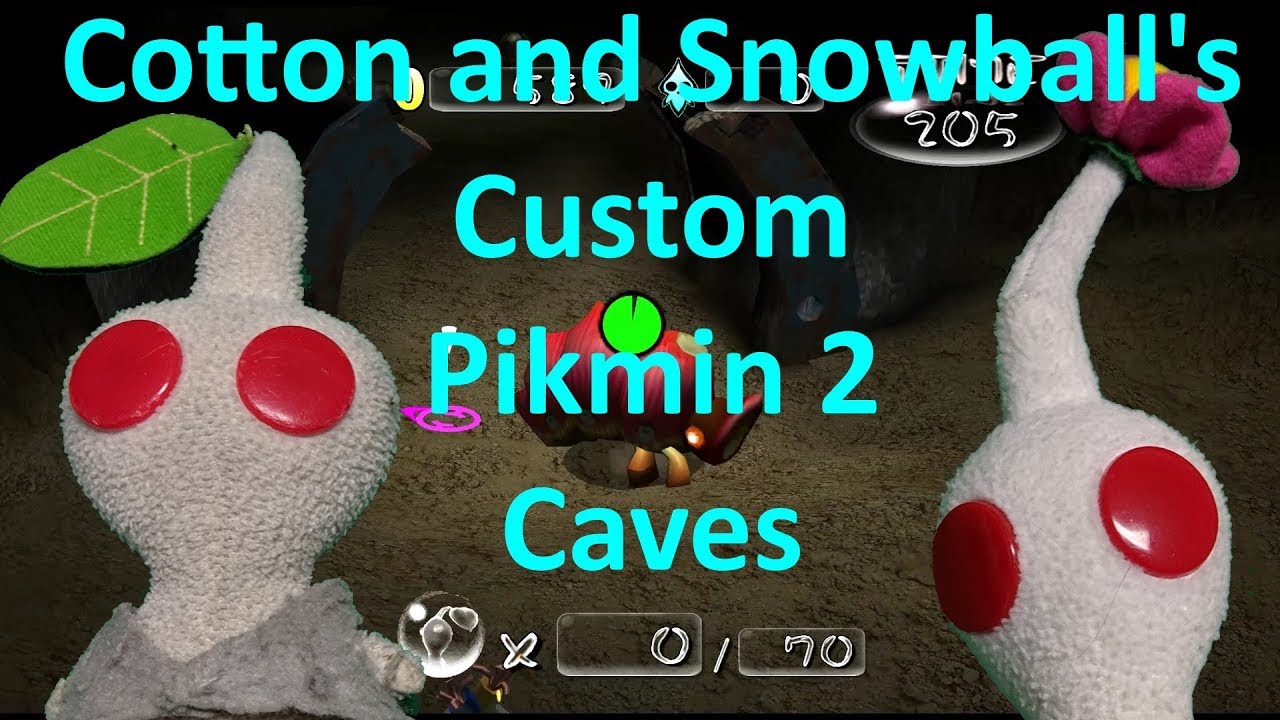 Cotton and Snowball's Custom Caves: Pikmin 2 Hacking Episode 1