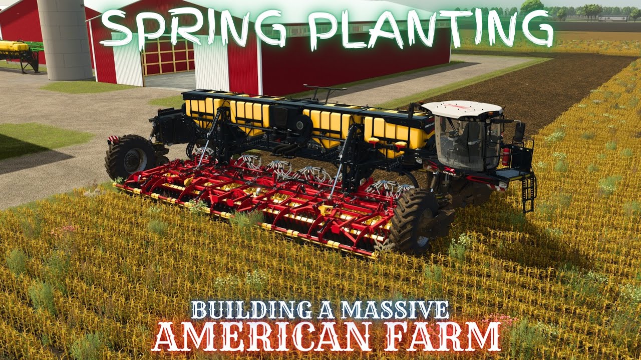 ВЕСЕННИЙ ПОСЕВ НА ФРАНКЕНМУТЕ - Farming Simulator 25