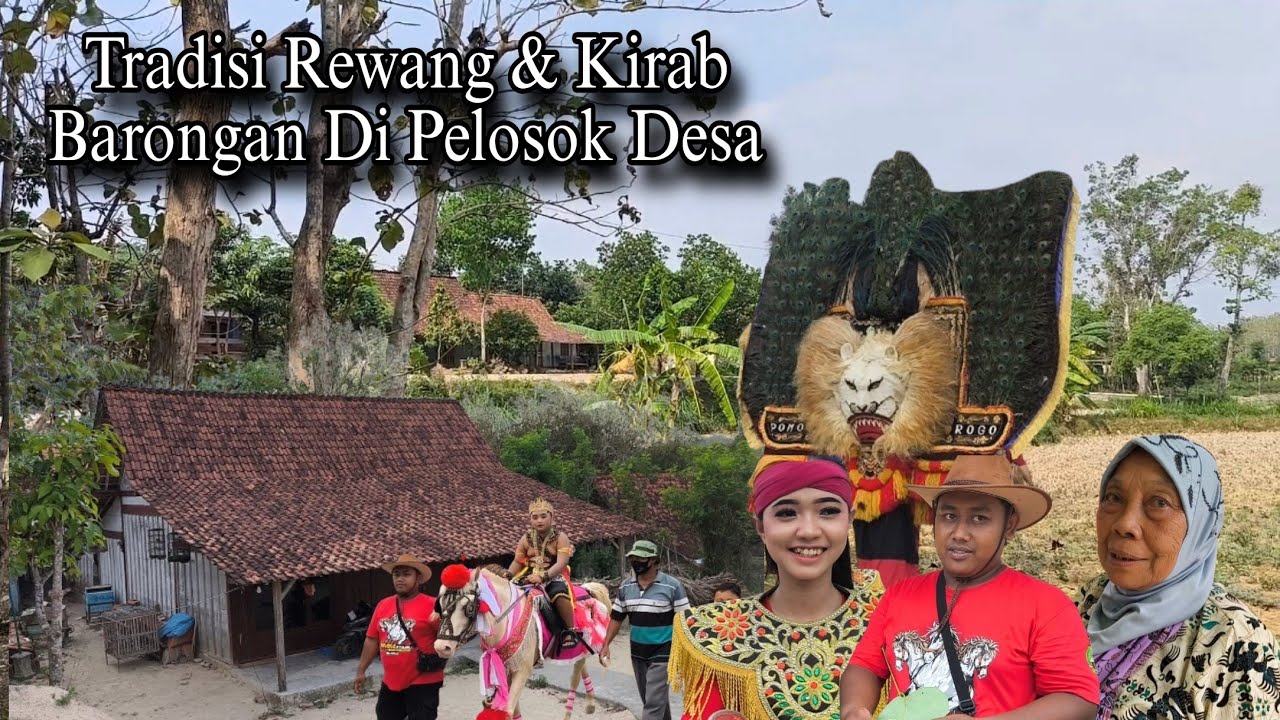 Masih Bertahan Ditengah Gempuran Jaman Adat Rewang & Sesajen Saat Punya Hajat Edisi Kirab Sunatan