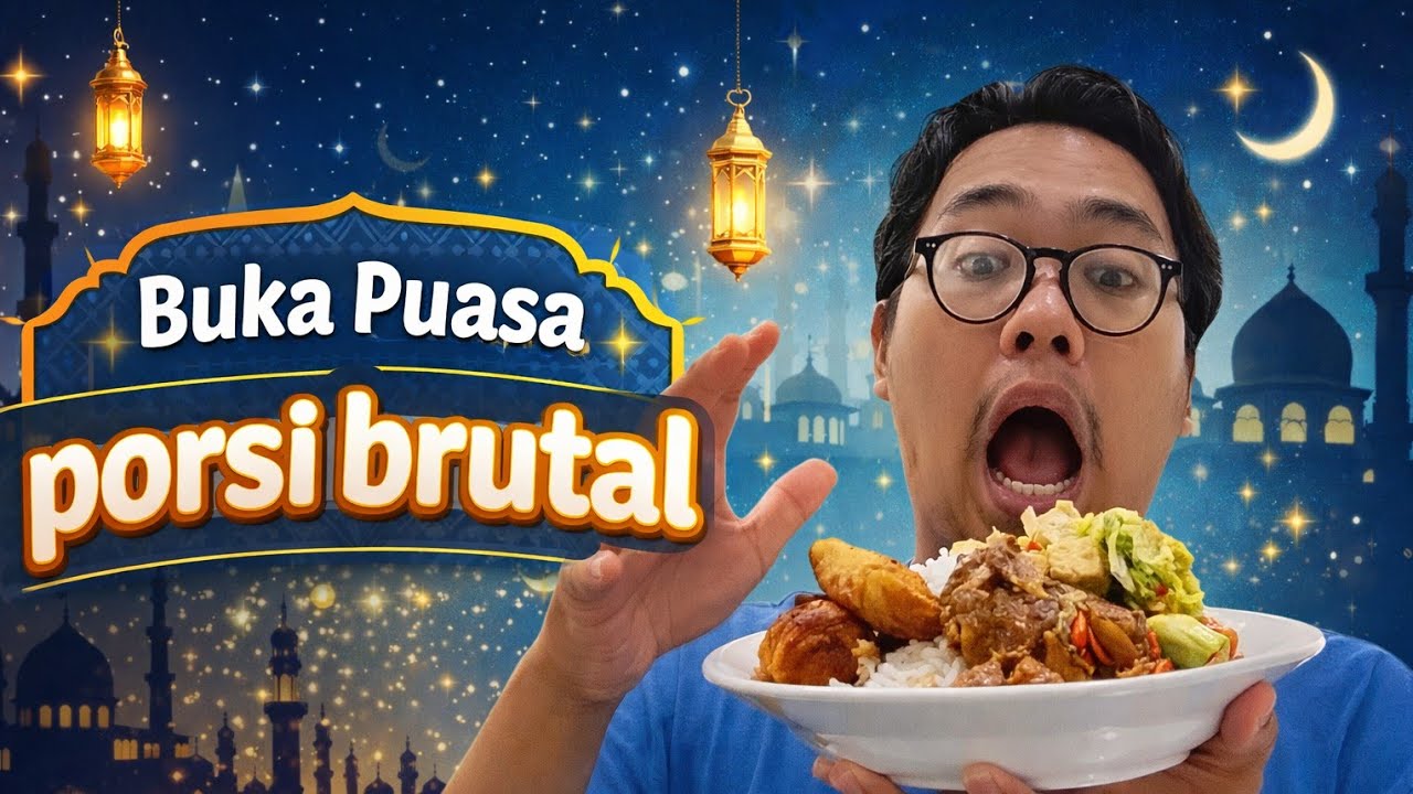 Buka Puasa Brutal Nasi Padang ‼️Buruan Tonton