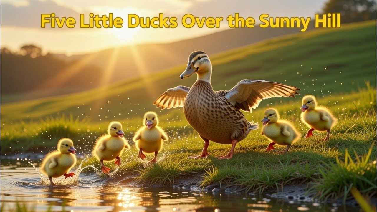 Five Little Ducks | Children’s Song with Lyrics
