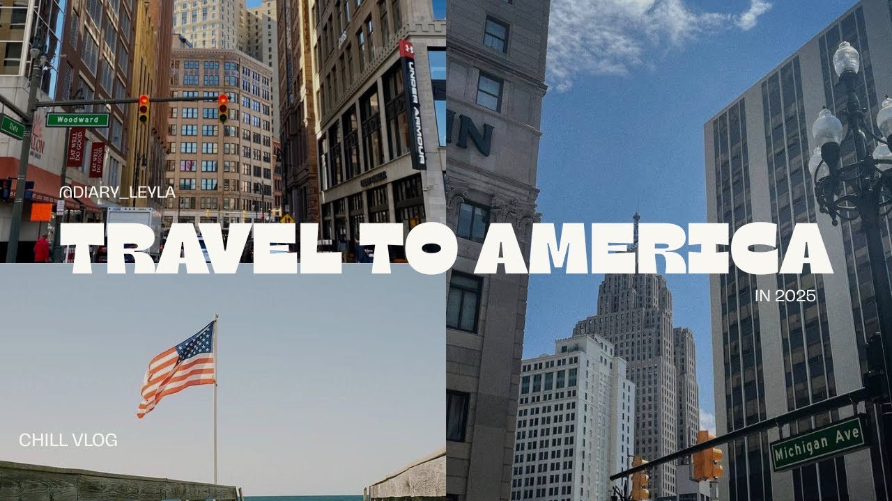 Traveling to the United States in 2025 | Full Journey Vlog 🇺🇸