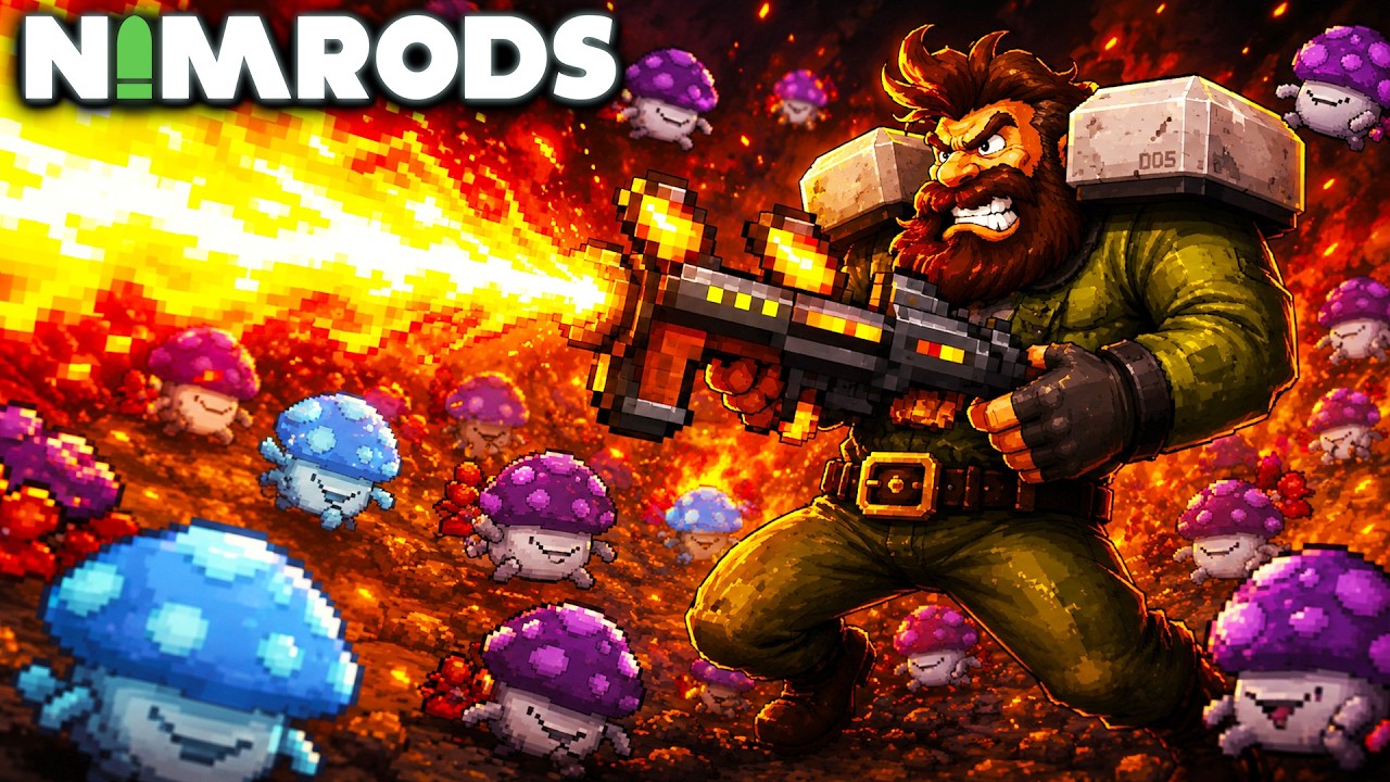 I Found The MOST BROKEN Build in Nimrods... And It's a FLAMETHROWER!