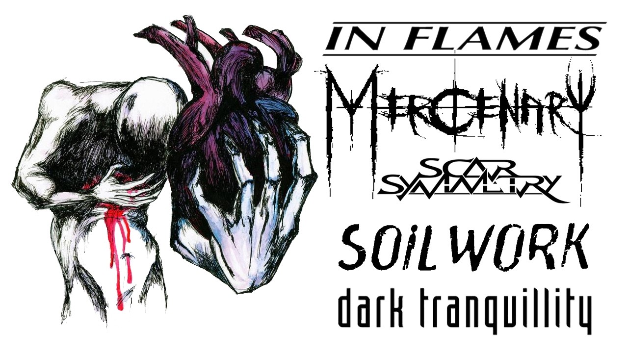 Улюблені альбоми в жанрі Melodic Death Metal. In Flames, At the Gates, Carcass, Arch Enemy, Soilwork