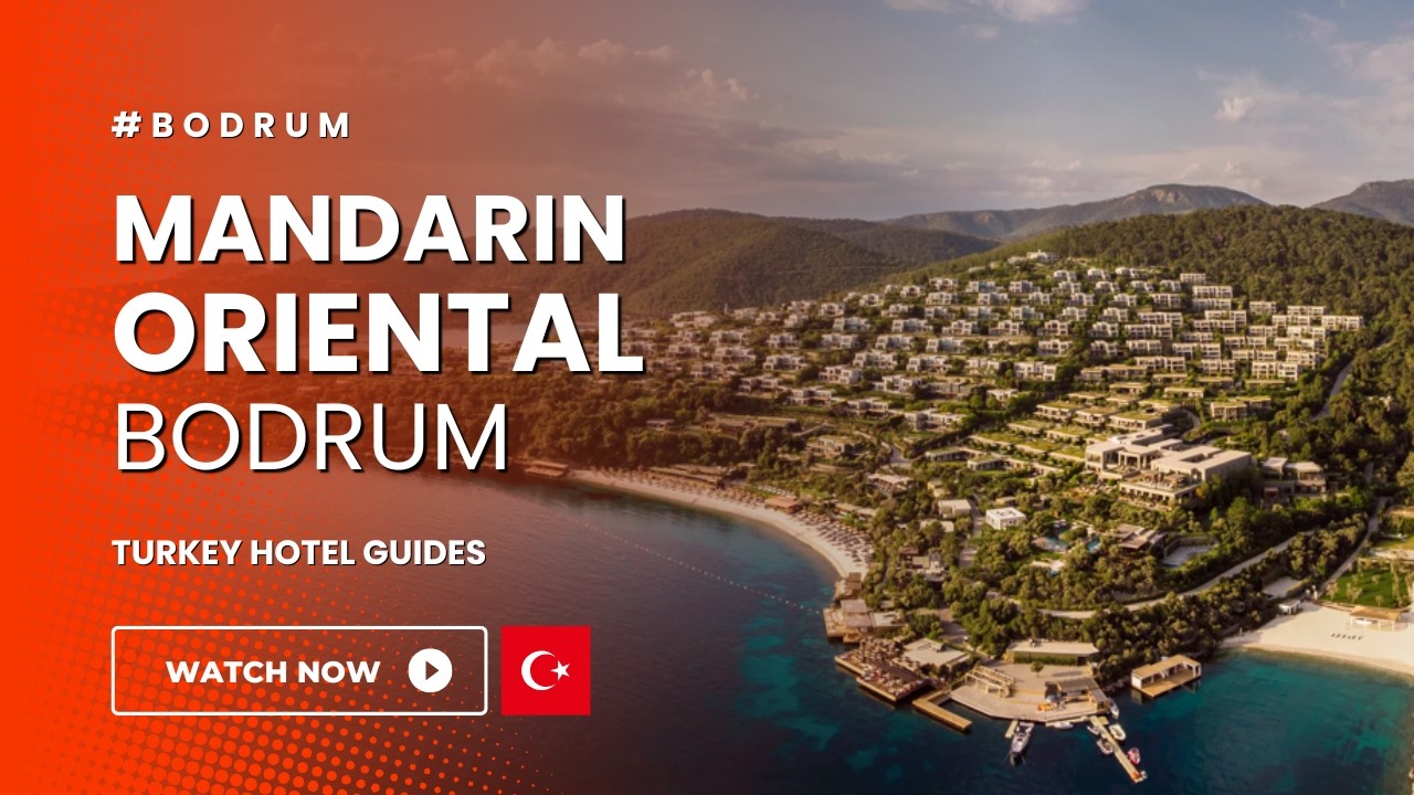 Mandarin Oriental Bodrum – роскошный курортный рай на турецкой Ривьере.