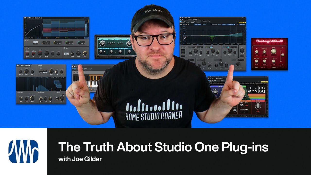 Правда о плагинах Studio One | PreSonus