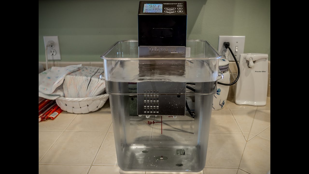 SmokingPit.com - Operating the Vacmaster SV1 Sous Vide Immersion Circulator