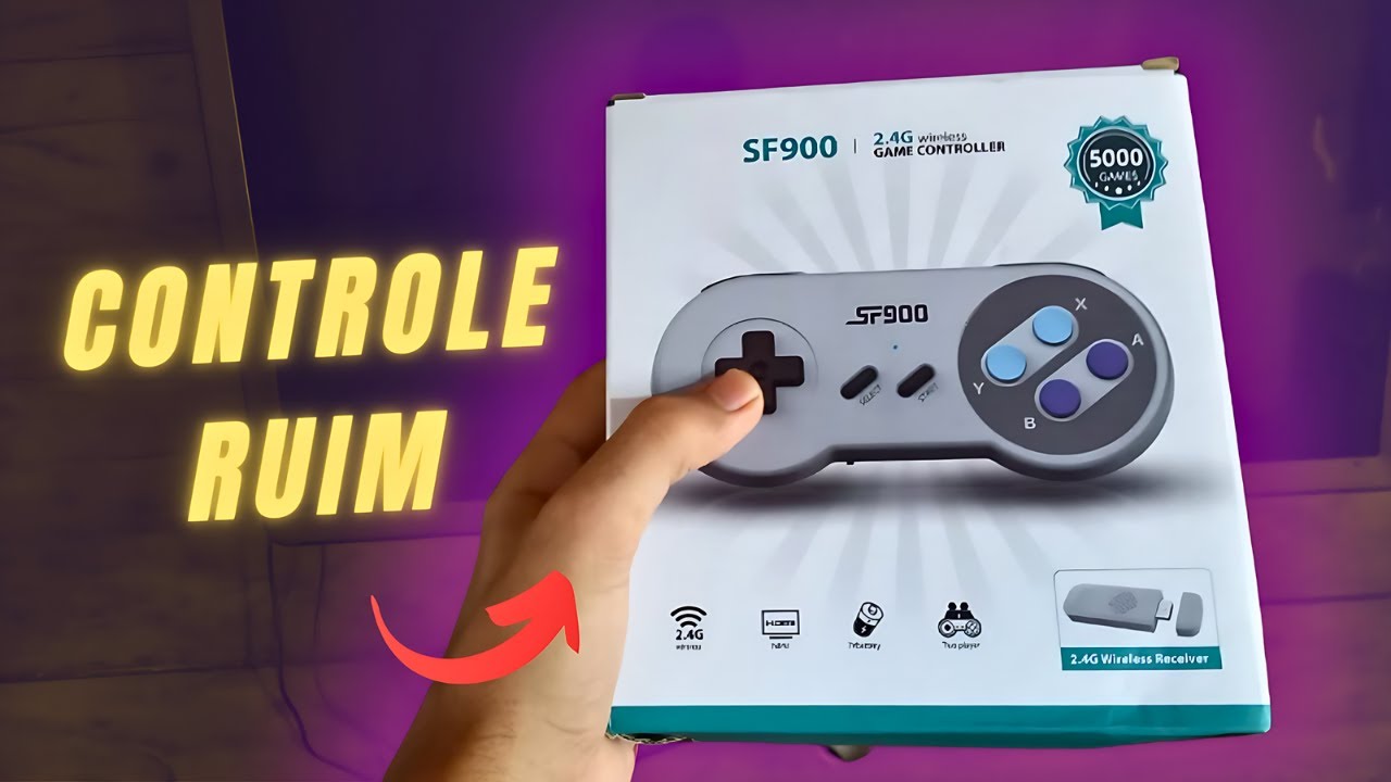 Controle ruim no sf900: veja como melhorar