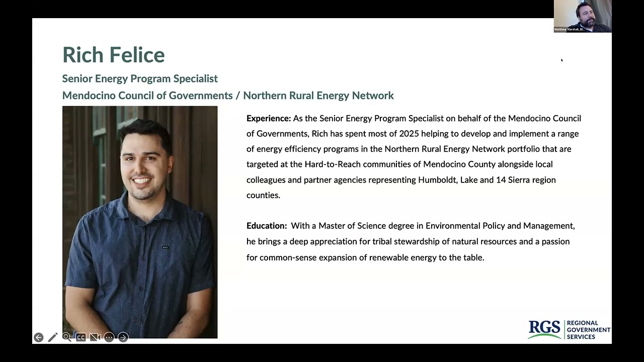 Redwood Region RISE EDF Expert Session: Tribal & Regional Clean Energy Finance | 12/03/25