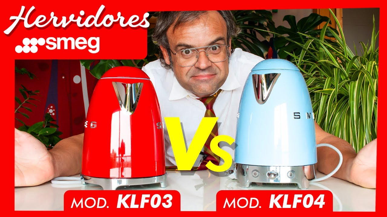 ¿QUÉ HERVIDOR COMPRAR de SMEG? | KLF03 o KLF04 | Review + Cómo funcionan
