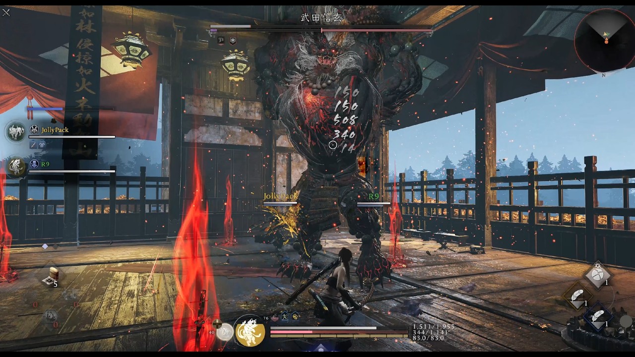 仁王3 常世同行 武田四天王 steam版 Nioh3 4K/60fps/RTX5090