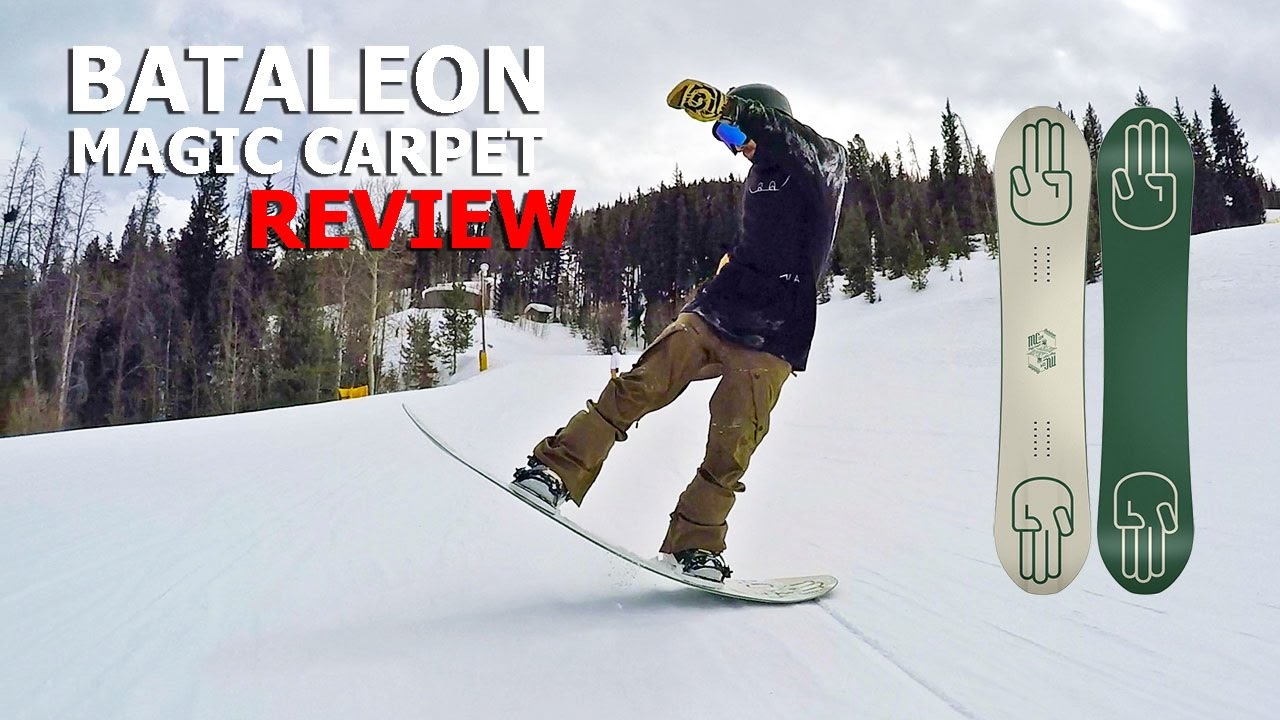 10 трюков с маслом и обзор сноуборда Bataleon Magic Carpet