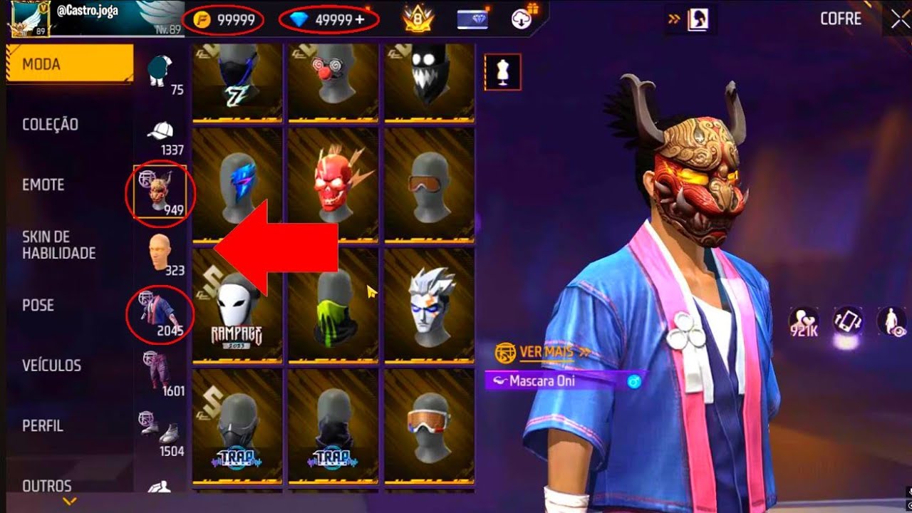 Eu já falei NÃO uso UNLOCK ALL no Free Fire! 