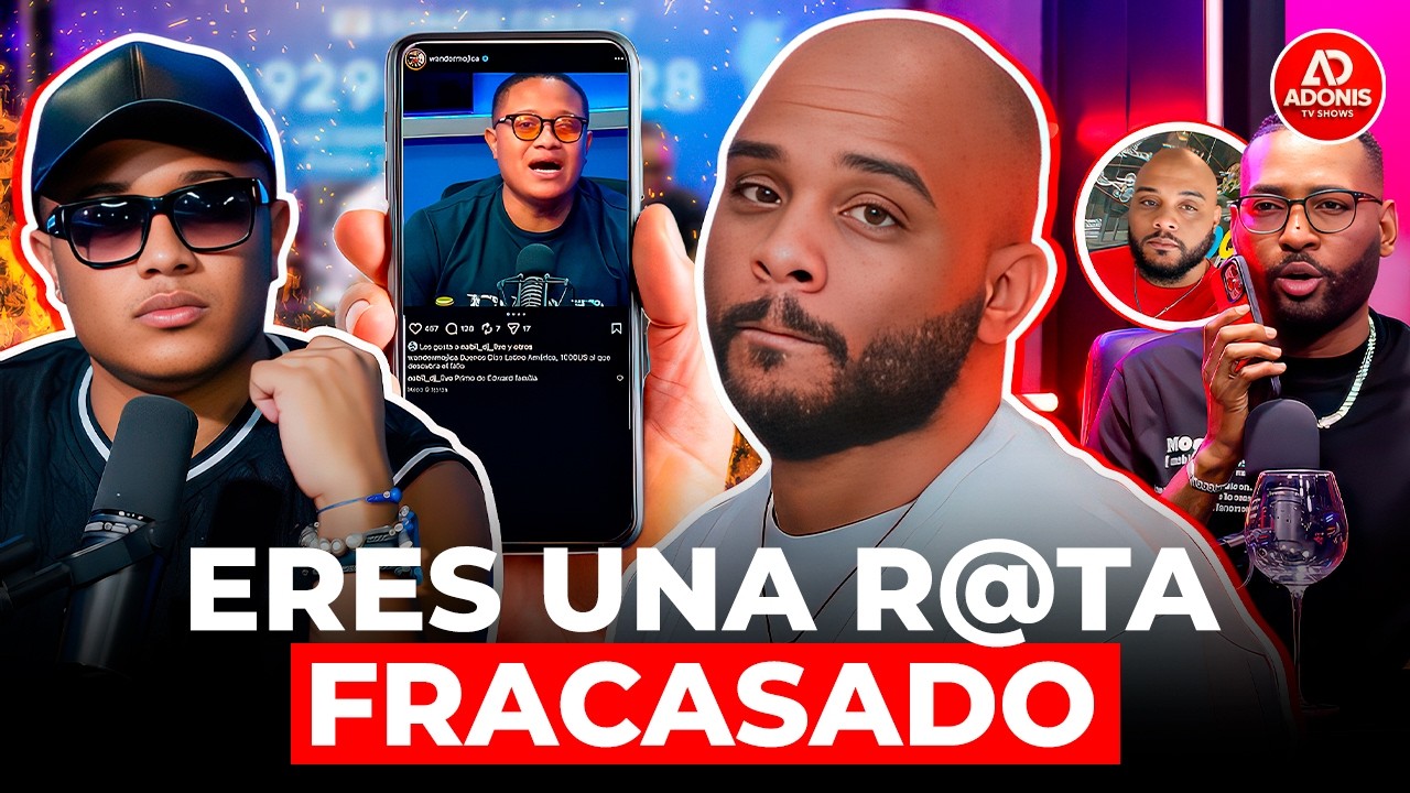 ¡ERES UNA R@TA! CHRISTOPHER Y WANDER MOJICA SE DICEN DE TO’