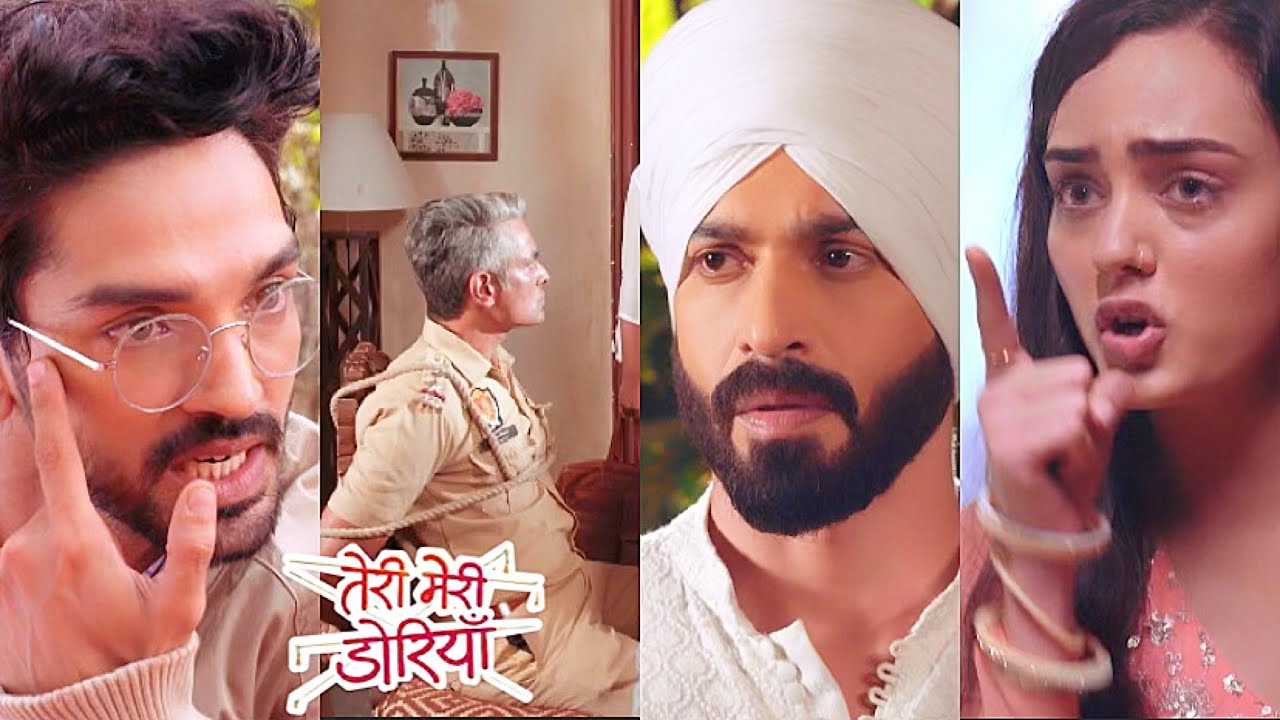 Teri Meri Doriyaann Today Episode Promo 1 |22 Oct 2023|Rumi ne di Sahiba ko dhamki,Angad-Police sath