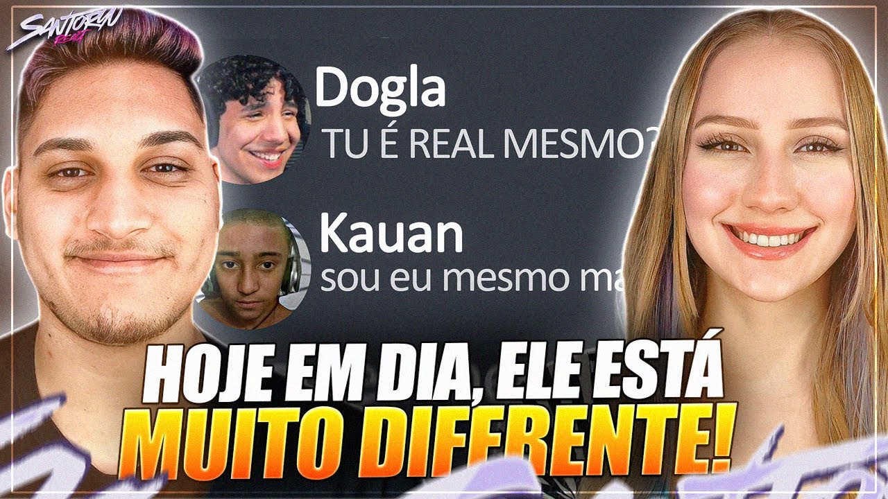 A LENDA FOI ENCONTRADA… FUI CALL COM ELE KKKKKKK - REACT EM CASAL