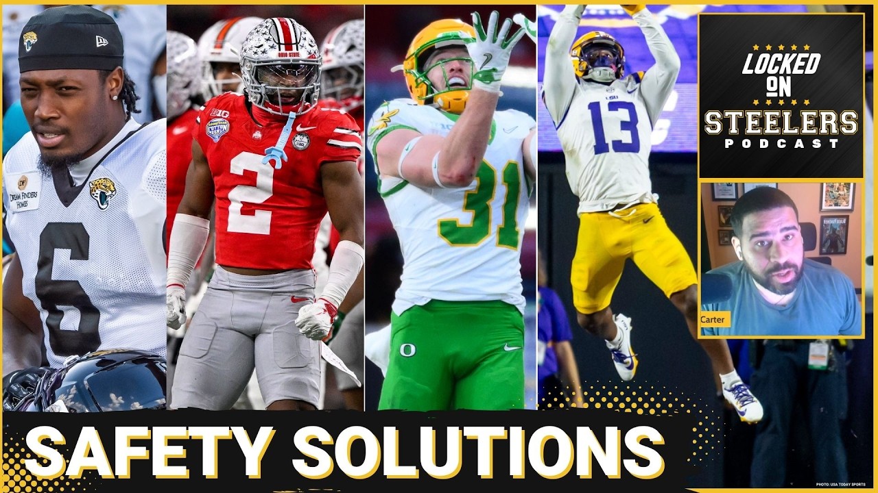Steelers Add Darnell Savage, but Still Need a Star NFL Draft Free Safety like Caleb Downs, AJ Haulcy