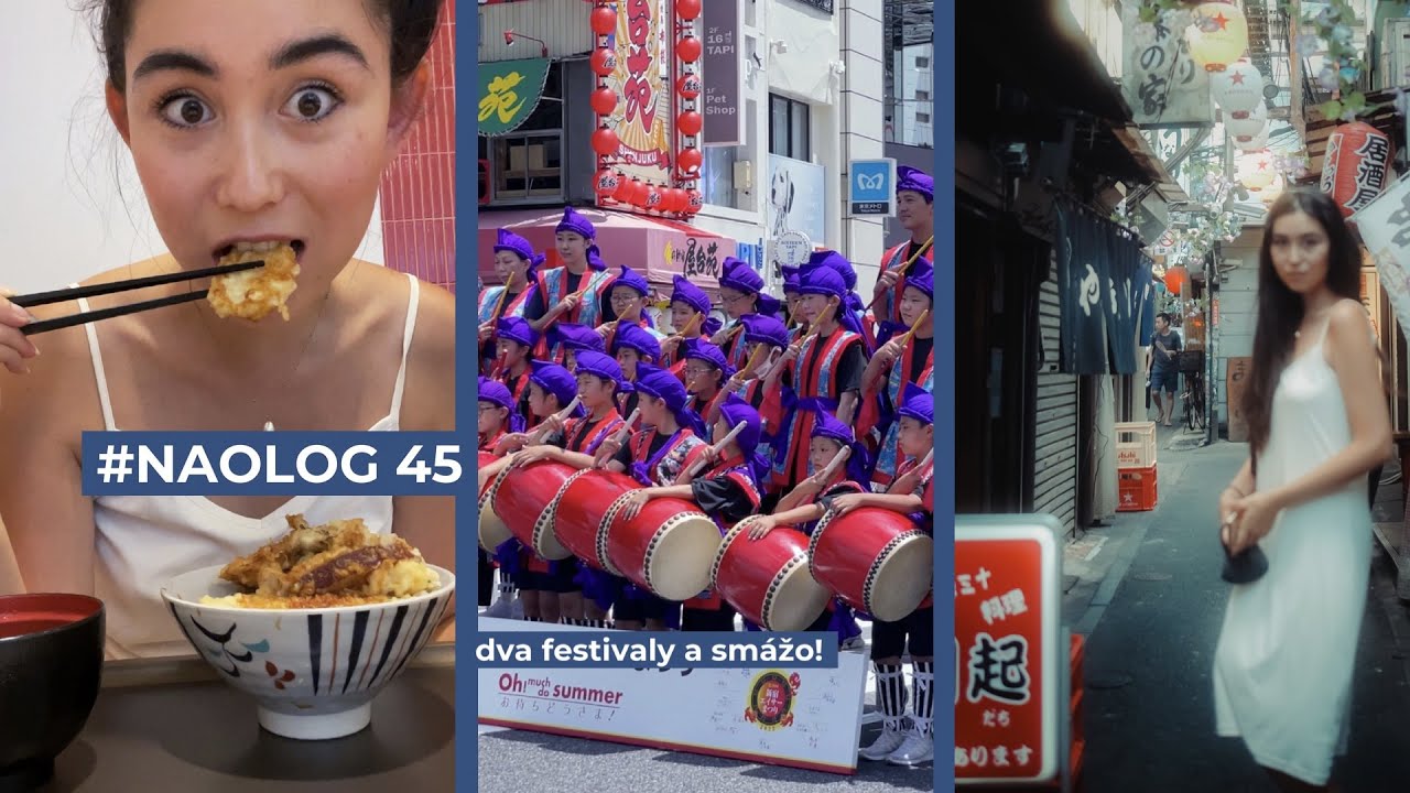 #NAOLOG 45 | Okinawský festival bubnů, festival lampiónů a samozřejmě... Smážo!