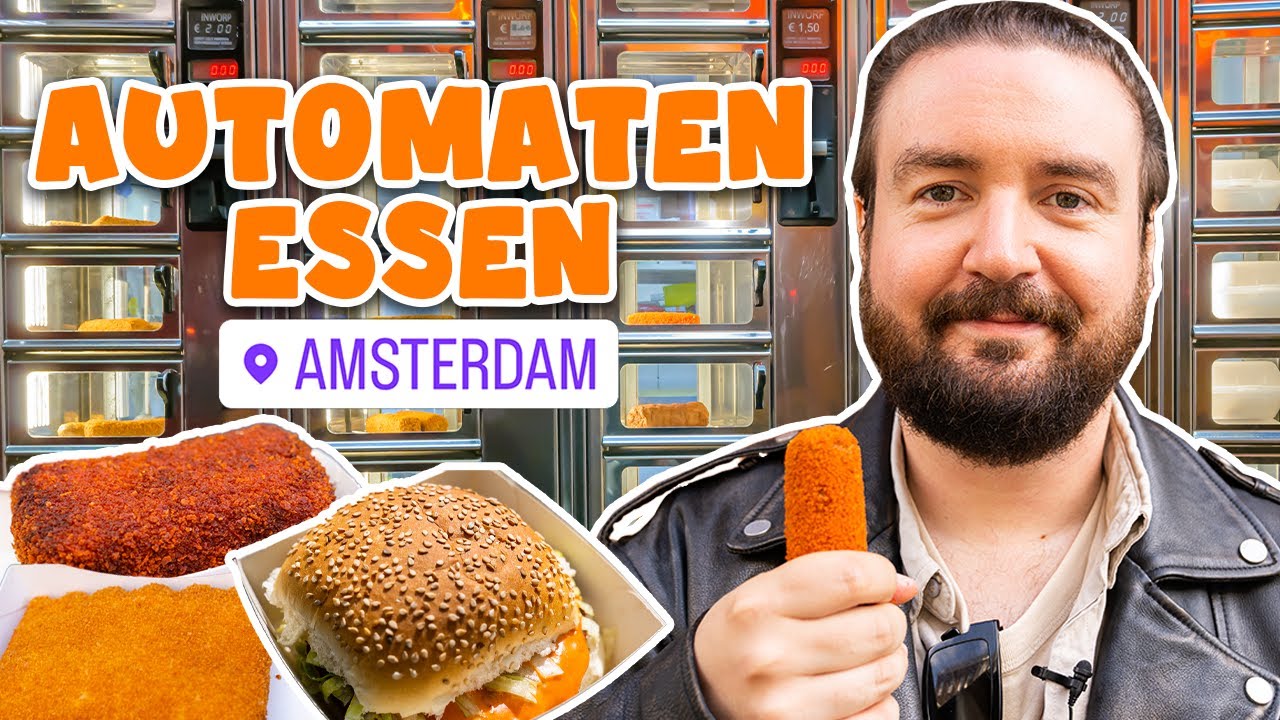 1 TAG nur ESSEN in AUTOMATEN RESTAURANTS