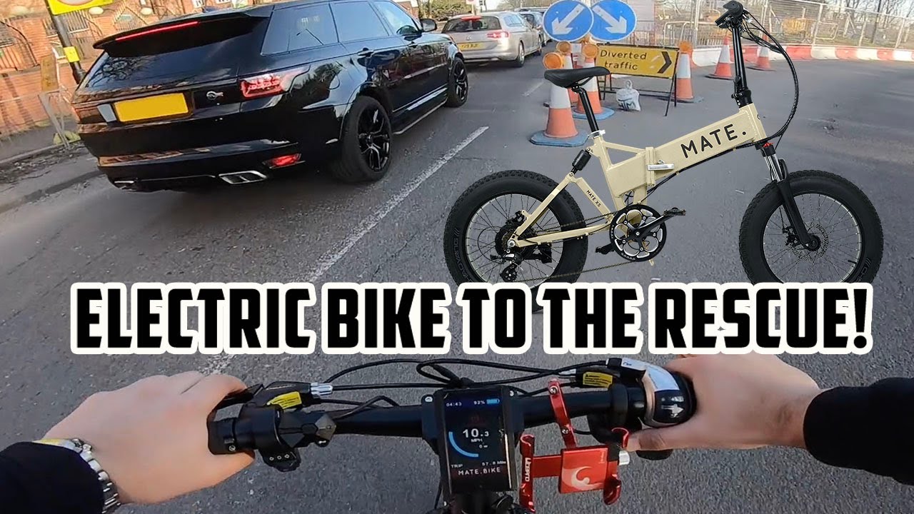 From a Range Rover to an ELECTRIC BIKE - 2 WHEELS SAVE THE DAY!