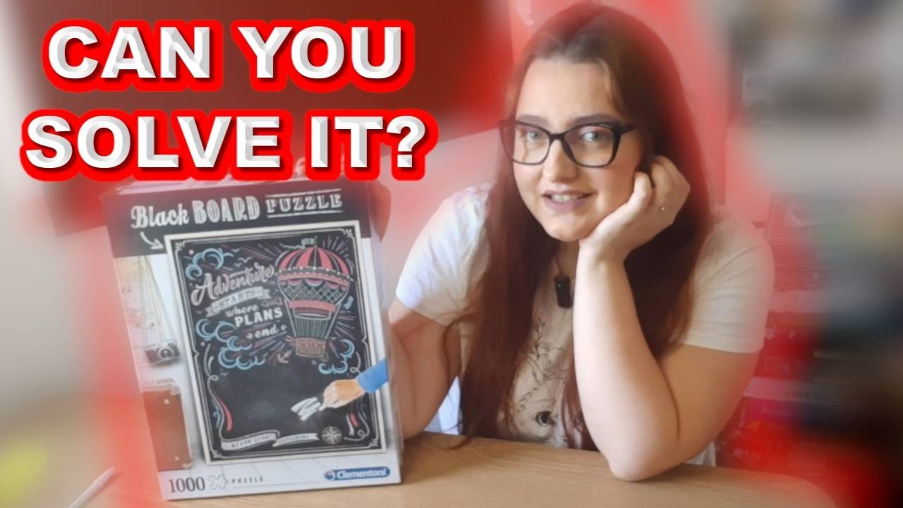 ❤️🧩 Jigsaw Puzzle Challenge: The Blackboard Puzzle! ❤️🧩