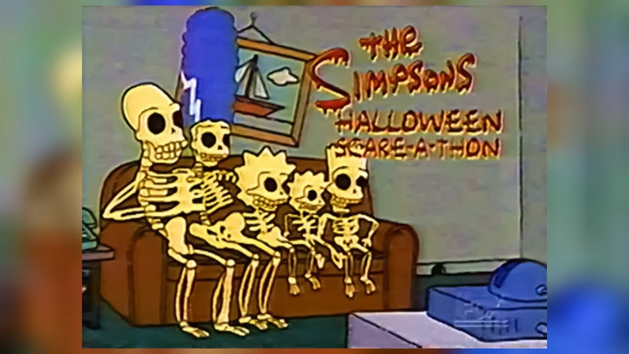 The Simpsons Halloween Scare-a-Thon Commercials (1993) Channel 19 WXIX Cincinnati OH