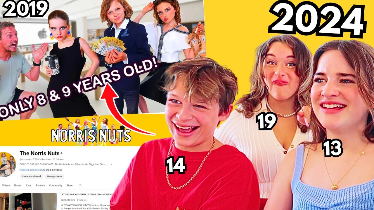 5 ЛЕТ СПУСТЯ РЕАКЦИЯ НА НАШЕ САМОЕ ПОПУЛЯРНОЕ ВИДЕО «KIDS TURN 21» (2019) от The Norris Nuts