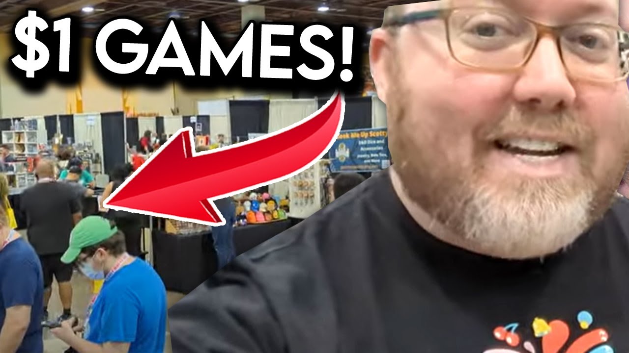 I Found Cheap Video Games at Game On Expo 2022