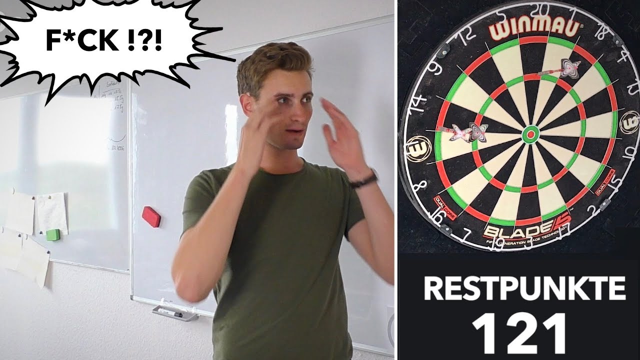 Bestes Trainingspiel: 121 Darts Game zum Check-Out Wege trainieren - myDartpfeil